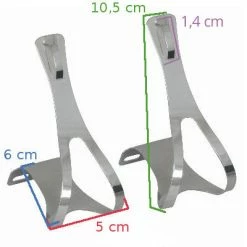 Wellgo Cale Pied En Acier Pour Pédale De Vélo -Promos Transmission Boutique cale pied en acier pour pedale de velo full 3