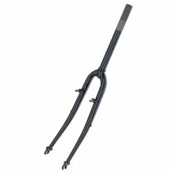 Point Fourche Vélo Trekking 28 Pouces 1"1/8 Filetée Noire