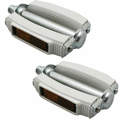 Pédales Blanches Vélo Vintage City Marwi -Promos Transmission Boutique pedales blanches velo vintage city marwi full