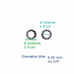 Messingschlager Roulement Pour Axe De Pédalier Carré BSA -Promos Transmission Boutique roulement pour axe de pedalier carre bsa full 3