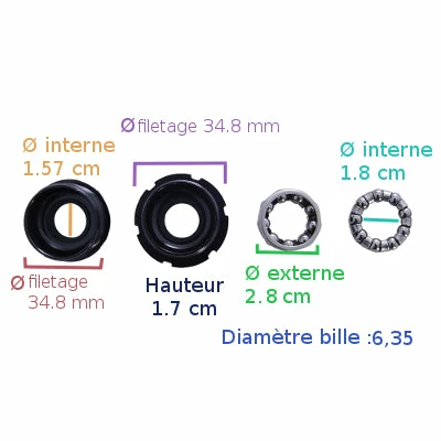 Oxford Roulements à Billes Pour Boitier De Pédalier Axe Carré 5 Oxford Roulements à Billes Pour Boitier De Pédalier Axe Carré – Image 5